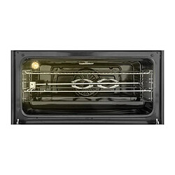 CONTINENTAL EDISON Cuisiniere piano four multifonctions catalyse 100L affichage digital L90 xH85 cm NOIR MAT ET INOX pas cher