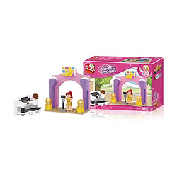 Briques Compatibles Lego - Construction - Reve de fille - - Stage Musique - Sluban