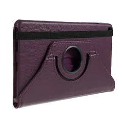 Etui en PU litchi violet pour votre Samsung Galaxy Tab A 8.0 (2019) SM-T295