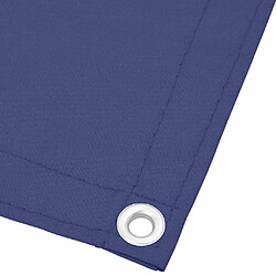 Avis vidaXL Écran de balcon bleu 120x700 cm 100% polyester oxford