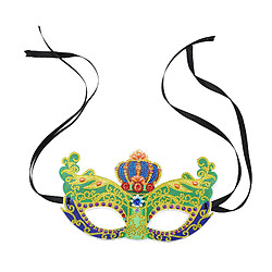 Masque Pour Les Yeux Au Diamant Avec Outils De Peinture Au Diamant Masque De Mascarade Faisant La Couronne