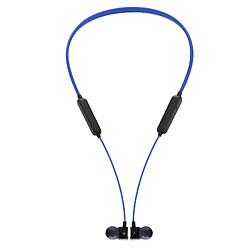 Wewoo Bluetooth 4.2 Sport Ecouteur sans fil Bluetooth, Carte de support (Noir Bleu)