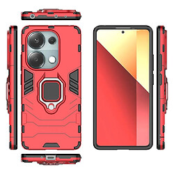 Avis Htdmobiles Coque pour Xiaomi Redmi Note 13 Pro 4G / Poco M6 Pro 4G - housse etui rigide anti choc + film ecran - ROUGE