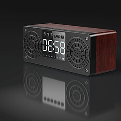 Acheter Universal Subwoofer stéréo brun haut-parleur Bluetooth Spother FM Radio Portable Haut-parleur MP3 Play