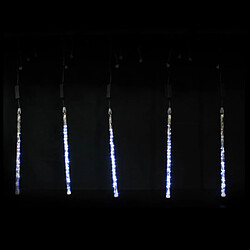 kit 5 tubes festisnow effet comète 58cm 100leds blanc festilight