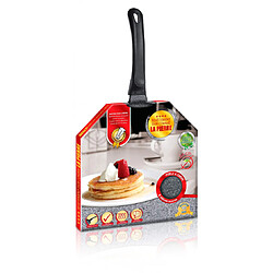 Avis Pôele à Crêpes - KitchenPro - VENTEO - Poignée Soft-Touch - Revêtement antiadhésif/anti éraflures - Diamètre de 26cm - Tous types de feu