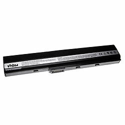 vhbw batterie compatible avec Asus X42JE, X42JK, X42JR, X42JV, X52, X52d, X52DE, X52DR, X52F, X52j, X52JB laptop (5200mAh, 10.8V, Li-Polymère, noir)