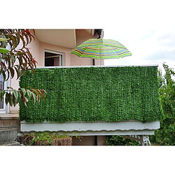 Mendler Brise-vue pour balcon N77, brise-vent pour balcon, terrasse, clôture ~ 500x150cm sapin clair