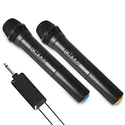 Avis 2 pièces Sans Fil Microphone Professionnel de Poche Système Microphone pour La Maison Karaoké