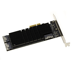 Avis Kalea-Informatique Carte contrôleur PCIe 3.1 4x avec 24 ports SATA 6G. Chipset JMB575 (x6)