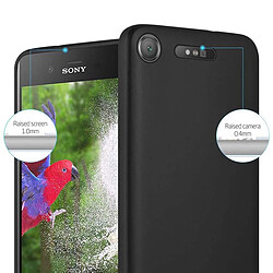 Cadorabo Coque Sony Xperia XZ1 Etui en Noir pas cher