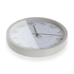 Horloge Murale Versa Beige Bois 4,2 x 30 x 30 cm