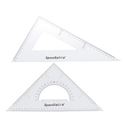 Avis Rapporteur d'angle de règle de triangle