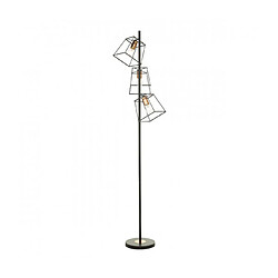 Avis Luminaire Center Tower - Lampadaire Cuivre/Noir