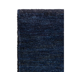 Avis Vidal Tapis de laine 50x45 Bleu Gabbeh