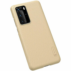 Alive Records Nillkin Super Frosted Shield - Coque pour Huawei P40 Pro (Doré)