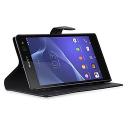 Avis Cadorabo Coque Sony Xperia C3 Etui en Noir