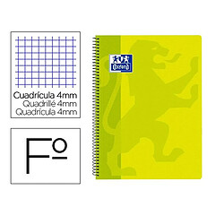 Cahier Oxford 400093619 Jaune A4 80 Volets