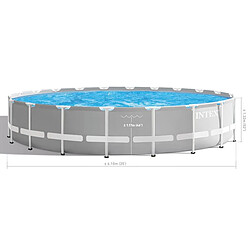 Acheter Piscine tubulaire Prism Frame ronde 6,10 x 1,32 m - Intex