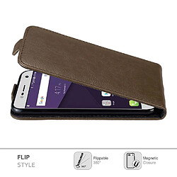 Cadorabo Coque ZTE Blade V8 MINI Etui en Marron pas cher