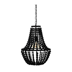 Atmosphera, Createur D'Interieur Suspension Perles Goya Noir H 53 cm - Atmosphera