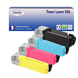 Lot de 4 Toners génériques Xerox Phaser 6140, 6140D, 6140N - T3AZUR