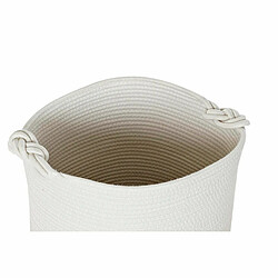 Avis Set de basket DKD Home Decor Blanc Coton Jute (45 x 45 x 54 cm) (6 Pièces)