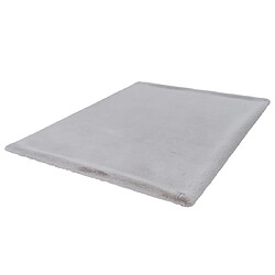 Avis Lisa Design Joy - tapis rectangulaire - fausse fourrure - gris