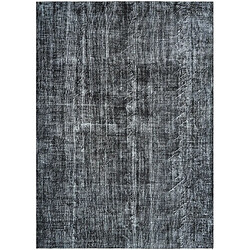 Vidal Tapis de laine 279x201 noir Ultra Vintage