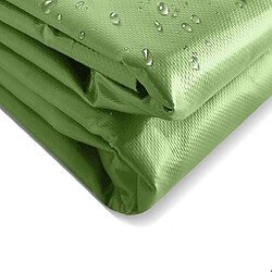 Helloshop26 Bâche de protection imperméable résistante aux intempéries polyester revêtu de pvc 650 g m² couverture étanche d'extérieur camion meuble de jardin bois 2x3 m vert 01_0000285