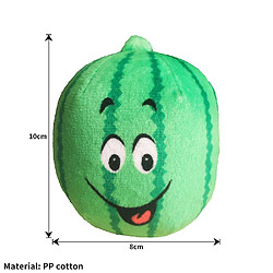 2023 Best Interactive Dog Peluche Watermelon Chew Toys Squeaky Stuffing Pet Supplies For Small Big Dogs Green