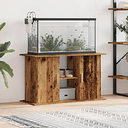 vidaXL Support pour aquarium vieux bois 101x41x58 cm bois d'ingénierie