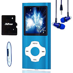 Universal Lecteur mp3 Zysd / lecteur MP4, lecteur de musique MP3 Hotechs avec 32 Go de mémoire SD