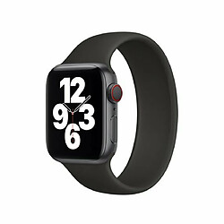 PHONECARE Bracelet Solo SiliconSense pour Apple Watch SE (2022) - 44mm (Poignet:150-164mm) - Noir