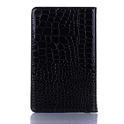 Avis Wewoo Housse Coque Etui à rabat horizontal en cuir texturé avec texture croco pour Galaxy Tab A 8 2019 P200 / P205avec porte-cartes et noir