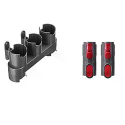 Avis Porte accessoires avec 2 adaptateurs pour Dyson V6 V7 V8 V10 V11 et Kit d'accessoires avec tuyau d'extension