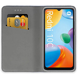 Avis Htdmobiles Housse pour Xiaomi Redmi 10C / Poco C40 - etui coque pochette portefeuille + film ecran - OR MAGNET