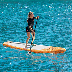 Avis Planche de Paddle Surf Gonflable 2 en 1 avec Siège et Accessoires Siros InnovaGoods 10'5" 320 cm