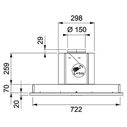 Avis Groupe filtrant sans moteur 77cm inox - 6208175 - ROBLIN