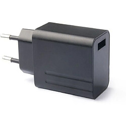 MicroBattery 12W USB Power Adapter Intérieur Noir