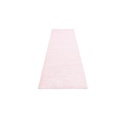 Vidal Tapis de couloir en laine 300x81 rose Darya pas cher