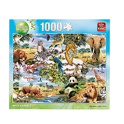 Avis King Puzzle de 1000 Pièces Merveilles de la Nature en Carton Multicolore