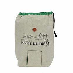 Paris Prix Sac Distributeur Pomme de Terre 42cm Beige