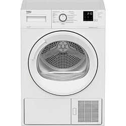 Beko DRXS712W Sèche Linge 7kg 40RPM 220V Charge Frontale Pompe à Chaleur Acier Allié Blanc