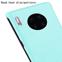 Acheter Wewoo Coque Rigide Pour Huawei Mate 30 Pro Antichoc Crocodile Texture PC + PU Case Vert clair