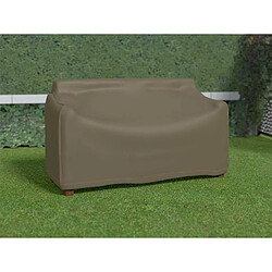 Nortene Housse de protection pour banc COVERTOP - Taupe - 170 x 65 x 90 cm