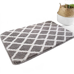 Universal Classique géométrique salle de bains non coulissante tapis maison tapis chambre tapis cuisine tapis salon tapis tapis neuf | serviettes de bain (45x65cm, noir)