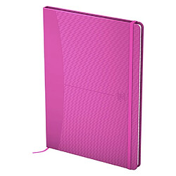 Cahier broché Professionnel Signature Oxford A5 14,8 x 21 cm - blanc ligné - 160 pages rose