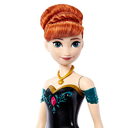 Mattel Poupée Anna Chantante Disney Frozen la Reine des Neiges Version Italienne Multicolore