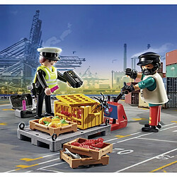 Playmobil® City Action Ouvrier et douanière